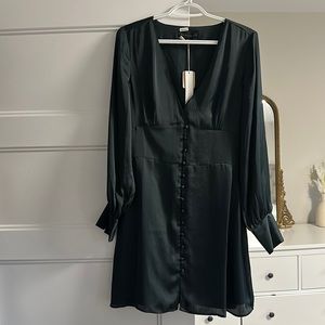 NWT Emerald Green Sanctuary Mini Dress  - size 4